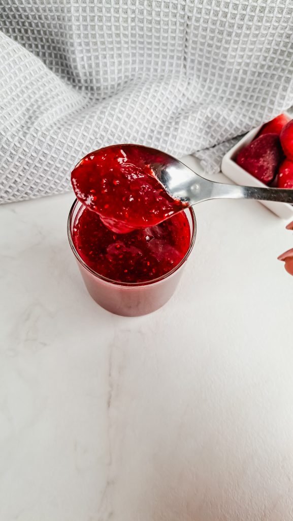 Healthy Strawberry Chia Seed Jam