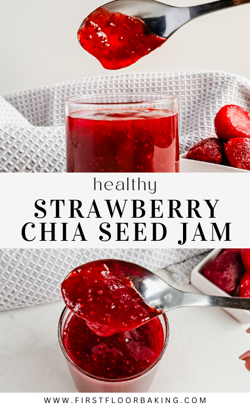 Healthy Strawberry Chia Seed Jam