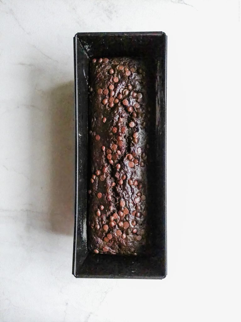 Vegan Chocolate Banana Bread