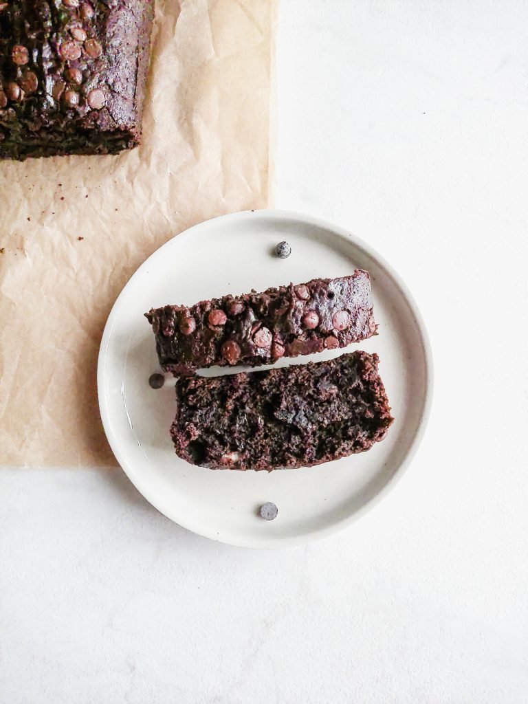 Vegan Chocolate Banana Bread