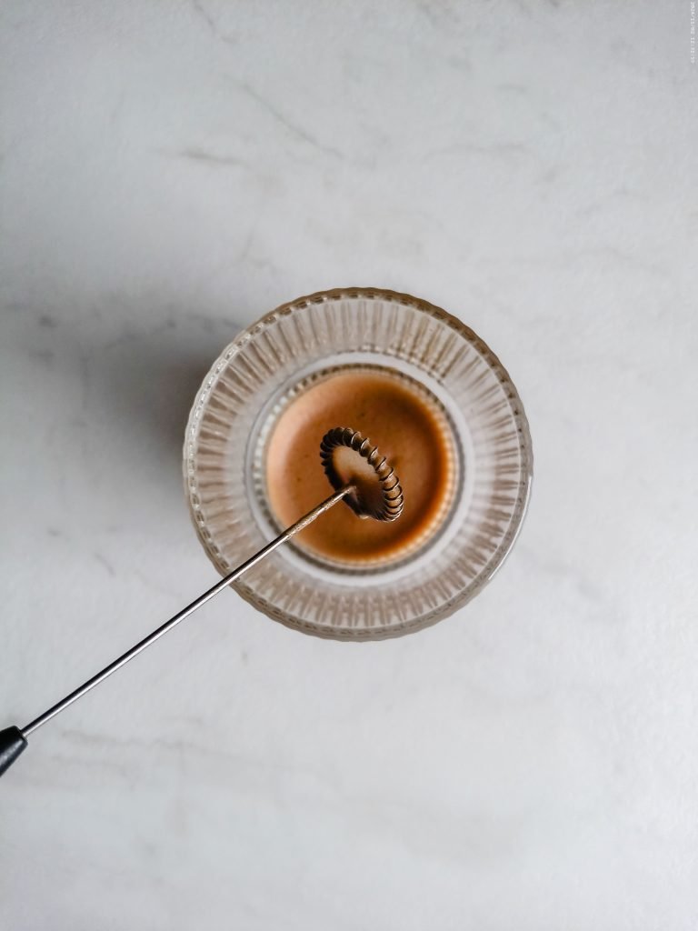 Vegan coconut coffee