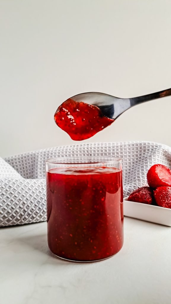 Healthy Strawberry Chia Seed Jam