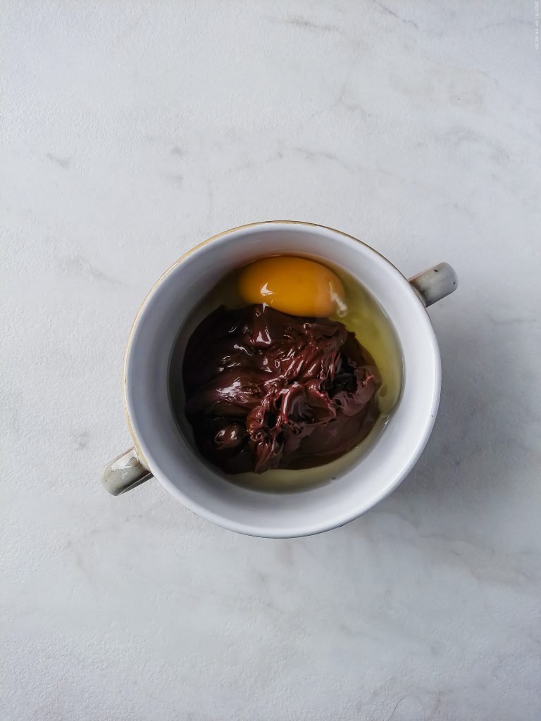 3-Ingredient Nutella Mug Cake