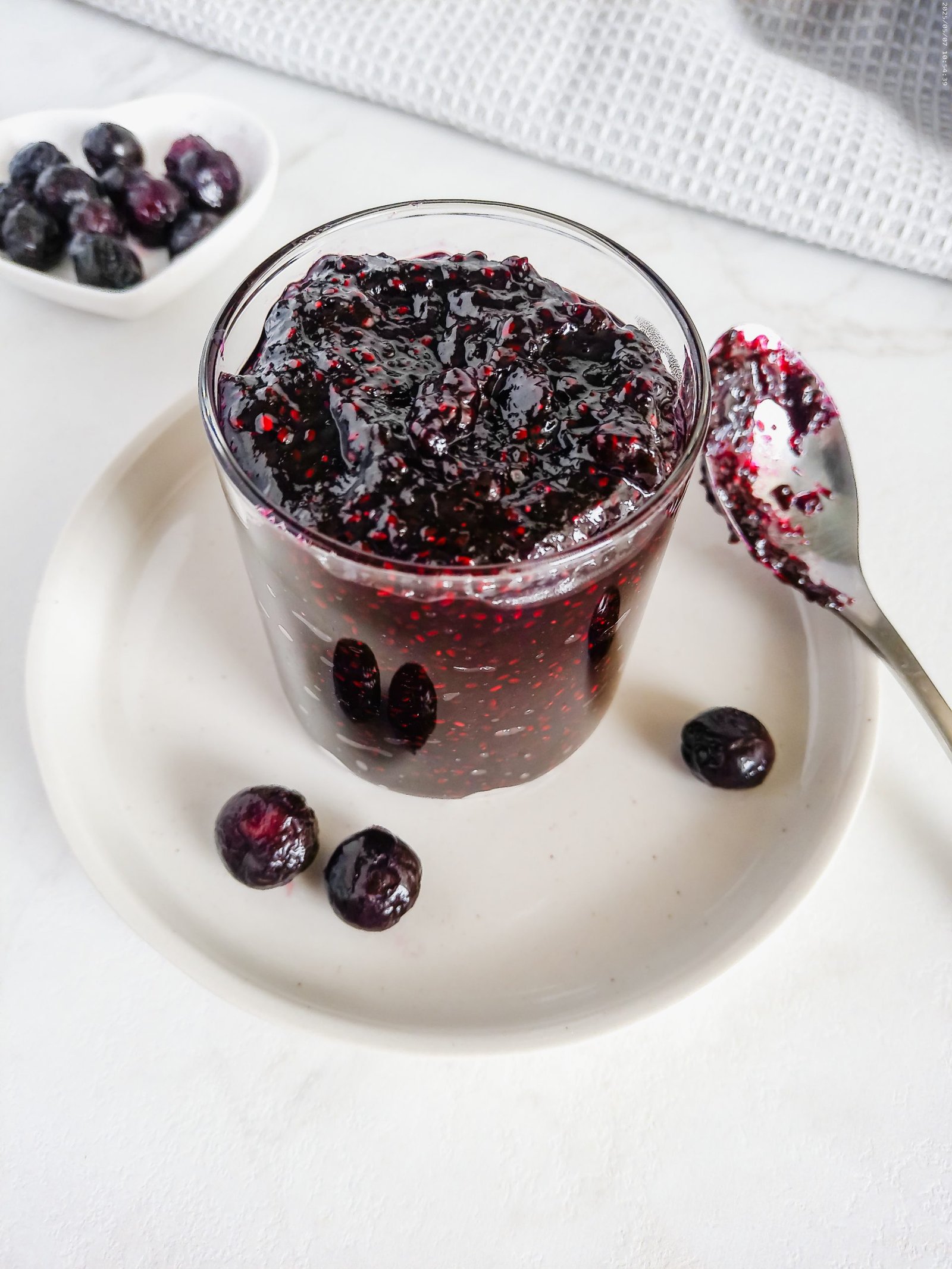 No-Pectin Blueberry Jam
