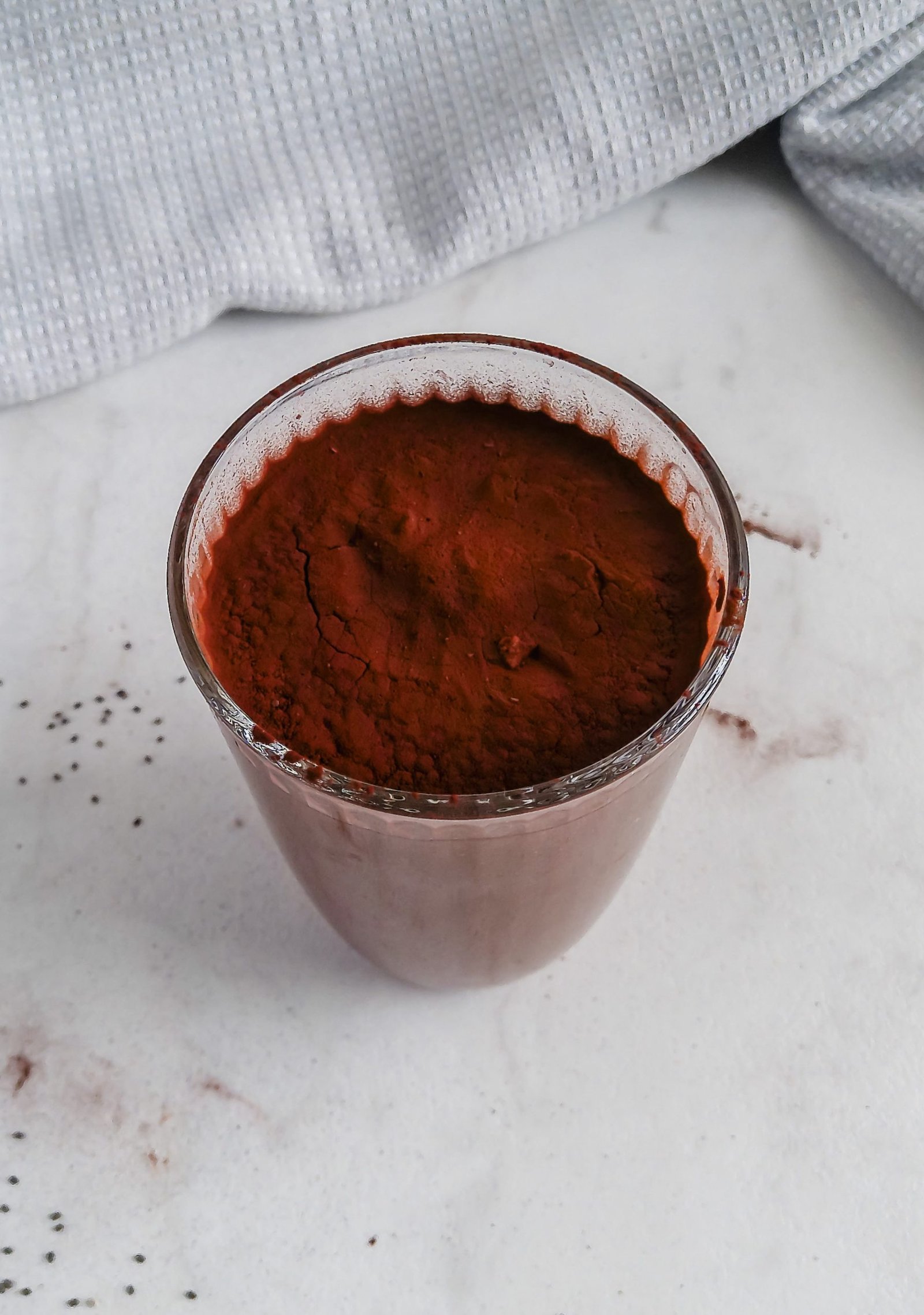 Chocolate Banana Chia Smoothie